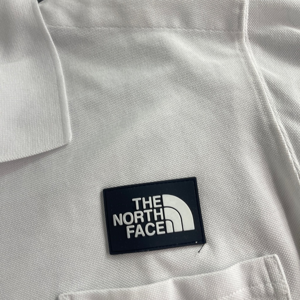 COPY - The North Face Polo Shirt Mens 2XL White Short Sleeve Casual XXL n60 - Picture 2 of 7